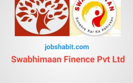 Swabhimaan Finence Job Vacancy For Branch Managers / Field Staff | 12th Pass Job / Fresher Job 2023