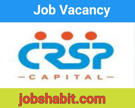 CRSP Capital Job Vacancy For Branch Credit Managers | Finance Job Recruitment 2024
